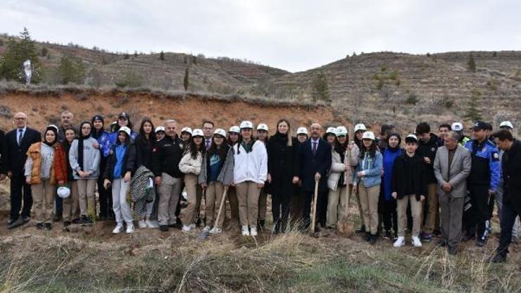 Aksaray’da Deprem Şehitleri Hatıra Ormanı oluşturuldu