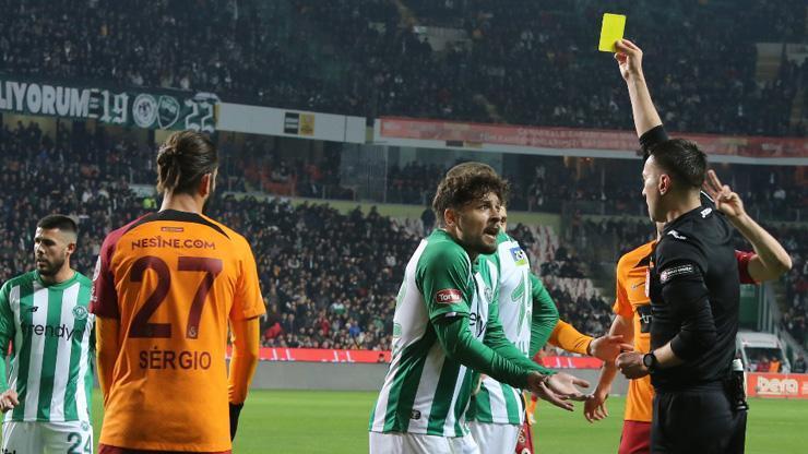Konyaspordan Ahmet Oğuza ceza
