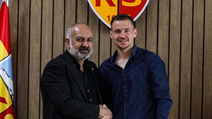 Kayserispor, Dimitrios Kolovetsios ile sözleşme yeniledi