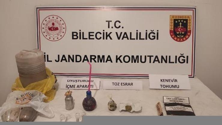 Bilecik’te uyuşturucu operasyonu