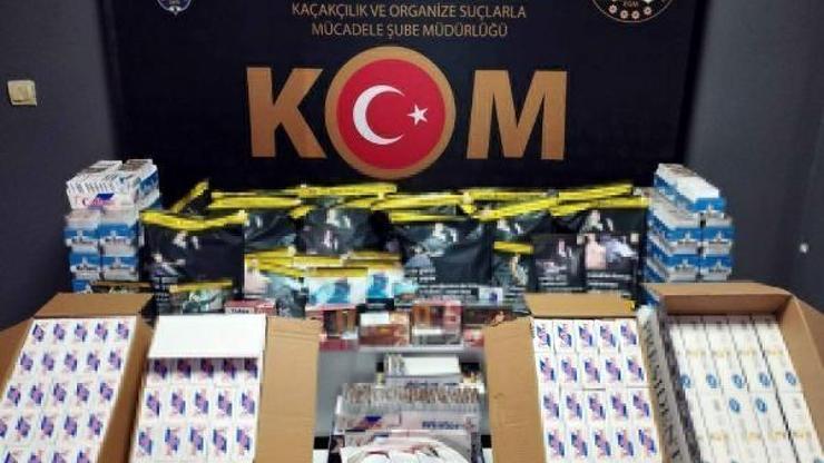 Kırklarelide kaçak tütün operasyonu; 6 gözaltı