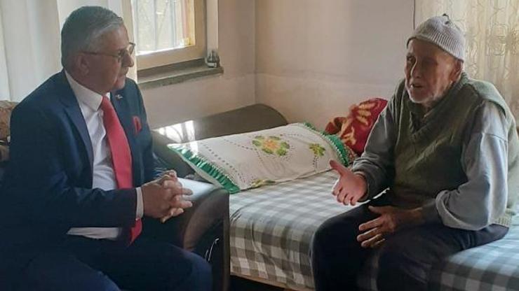 Başkan Topaloğlundan Yaşlılar Haftası ziyareti