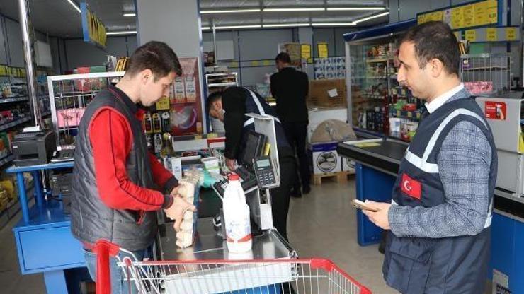 Tekirdağda marketlerde fiyat denetimi
