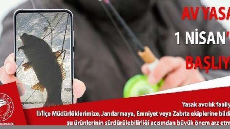 Balık avı yasağı 1 Nisanda başlıyor
