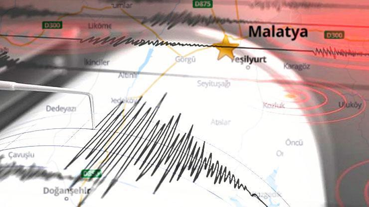 Son dakika... Malatyada 3.8 büyüklüğünde deprem