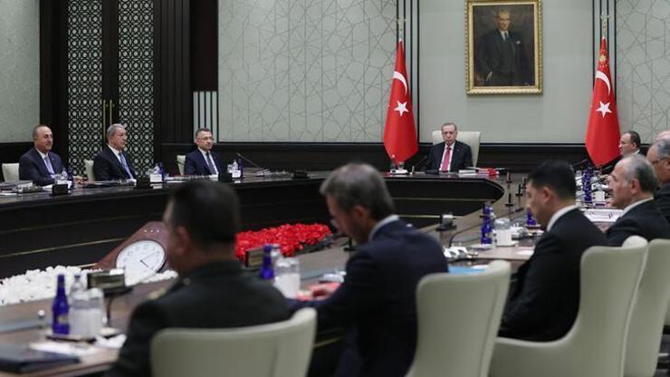 SON DAKİKA: MGK, Erdoğan başkanlığında toplandı