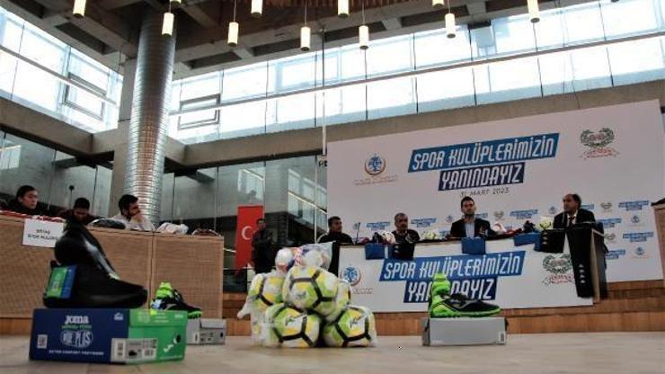 Yenişehir Belediyesinden amatör spor kulüplerine malzeme desteği