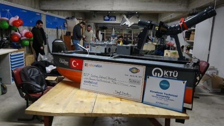 İnsansız su üstü aracıyla hedefleri dünya birinciliği