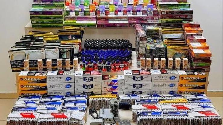 Çorumda kaçak sigara operasyonu