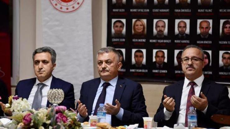 Vali Yazıcı, cezaevinde iftara katıldı