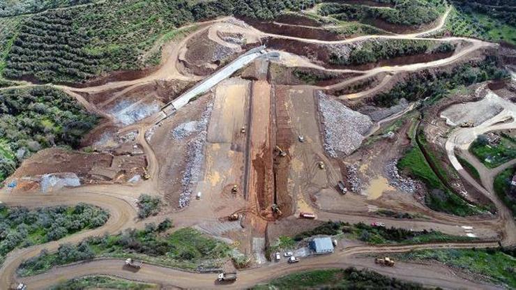 Tire Dereli Barajında sona gelindi