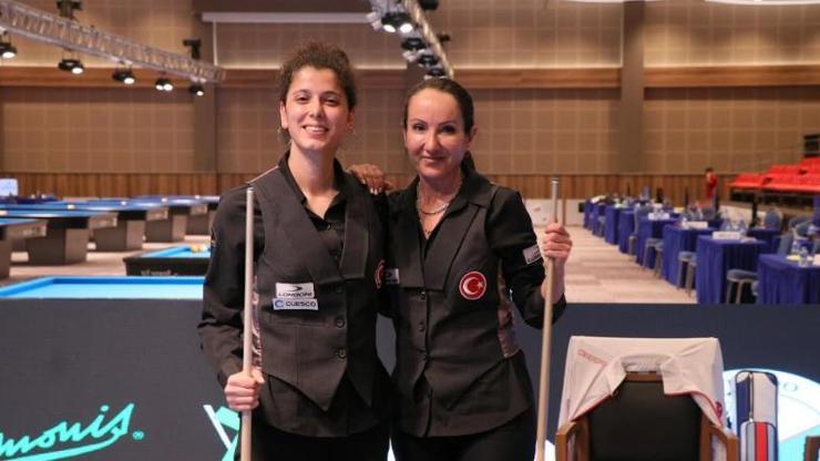 Kadın Bilardo Milli Takımı, Avrupa ikincisi oldu