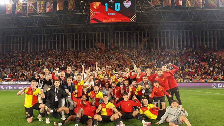 Göztepe üst üste 6ncı maçını kazandı