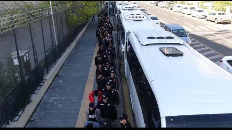 Diyarbakırdaki Kökünü Kurutma Operasyonunda 133 kişi tutuklandı