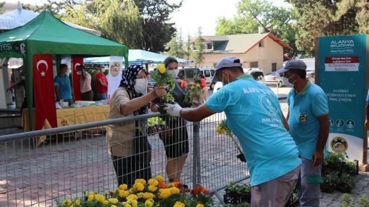 Alanya Belediyesi 62 bin 500 çiçek dağıtacak