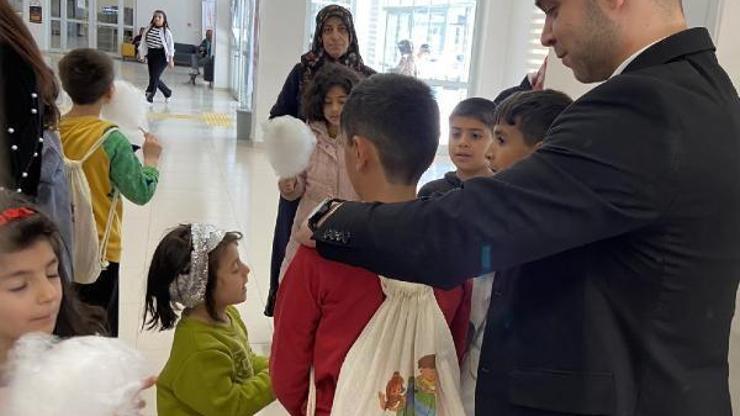 MEDAŞ çocukları yalnız bırakmadı