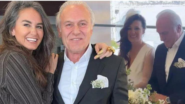 Eda Taşpınarın babası Teoman Taşpınar evlendi