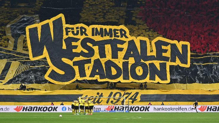 Borussia Dortmundu karıştıran koreografi