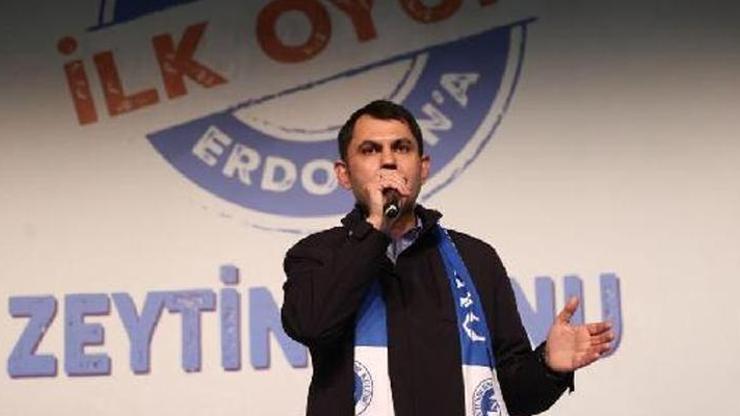 Bakan Kurum Zeytinburnu’nda gençlerle bir araya geldi