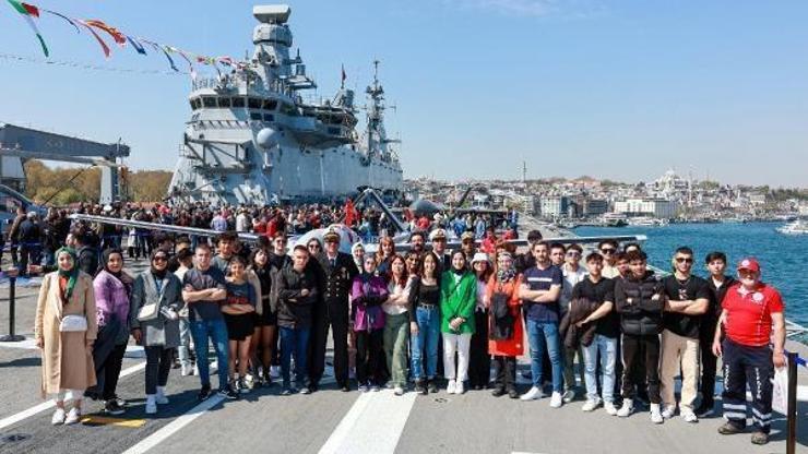 TCG Anadoluyu ziyaret ettiler