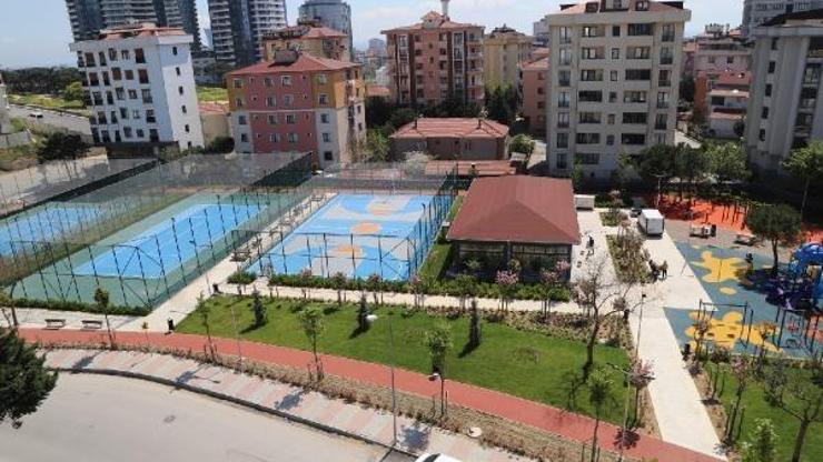 Kartal’da Karlıktepe Mahallesi Spor Parkı hizmete açıldı