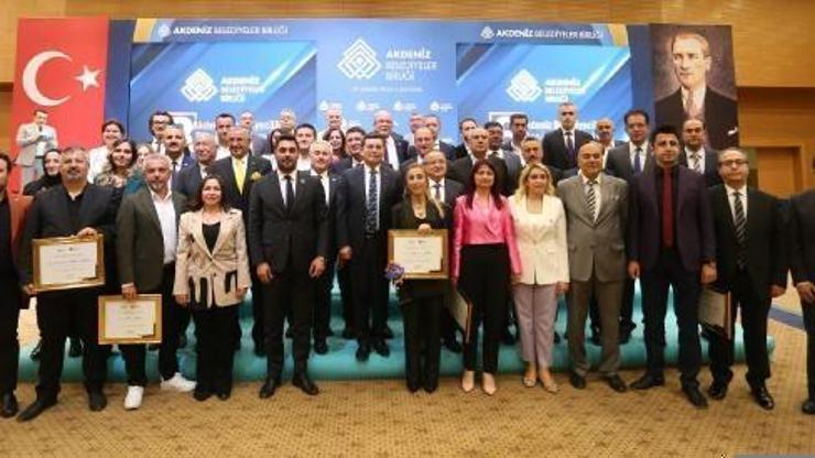 Belediyelerin enleri ödüllendirildi