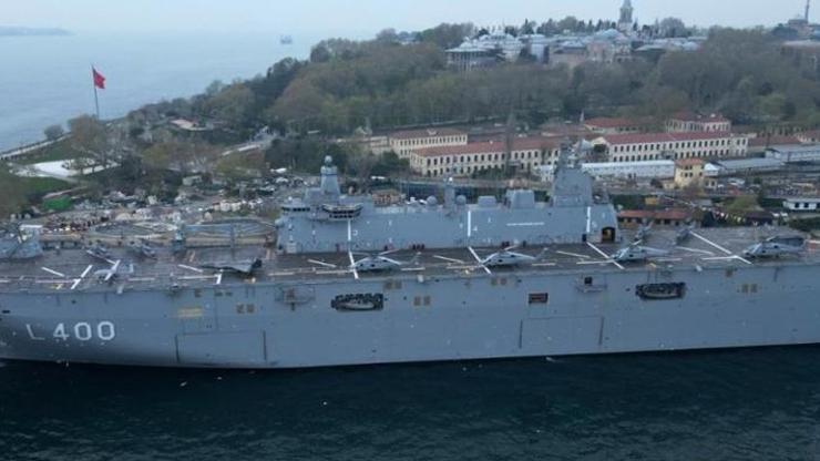 TCG Anadoluya 7den 70e ziyaretçi akını