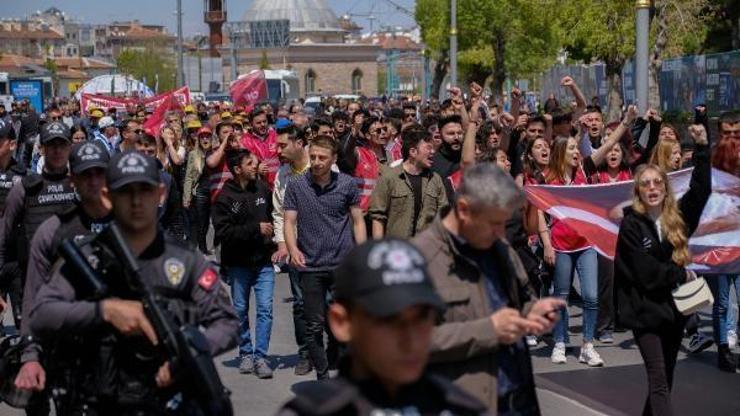 Konyada 1 Mayıs kutlaması