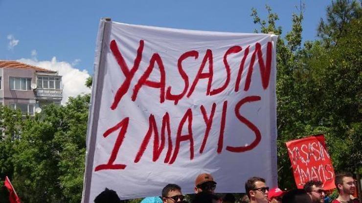 Çanakkalede 1 Mayıs coşkuyla kutlandı