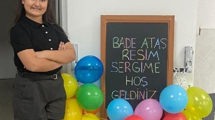 10 yaşındaki Bade, resimlerini depremzedeler için çizdi