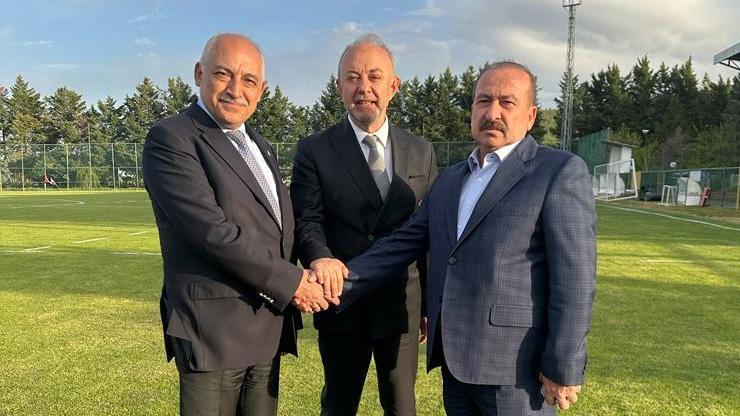 TFF Başkanı Büyükekşi, Gaziantep FK Başkanı Yılmaz ile bir araya geldi