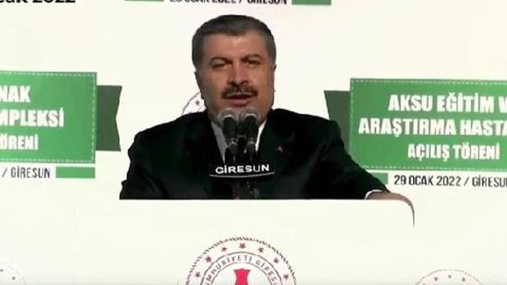 Bakan Koca: Covid-19 salgınını fark edip ilk harekete geçen ülkelerdendik