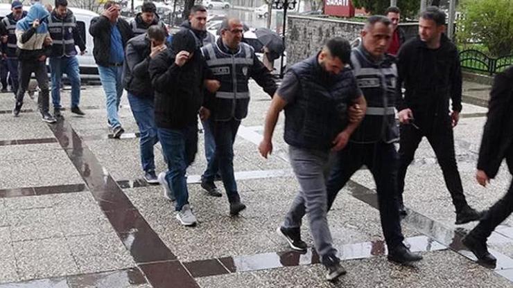 İmamoğlunun konuşması sırasında çıkan olaylarla ilgili şüpheliler adliyede
