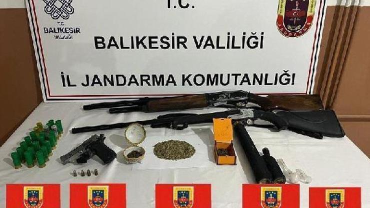 Balıkesirde uyuşturucu operasyonu