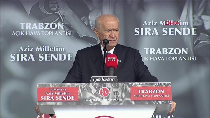 SON DAKİKA: Devlet Bahçeli Trabzonda: Mezhep ayrımcılığına her zaman karşıyız