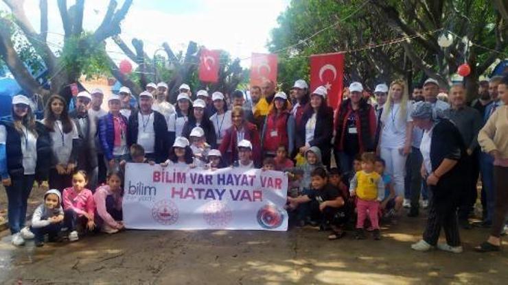 Çadır kentlerde Bilim Şenliği
