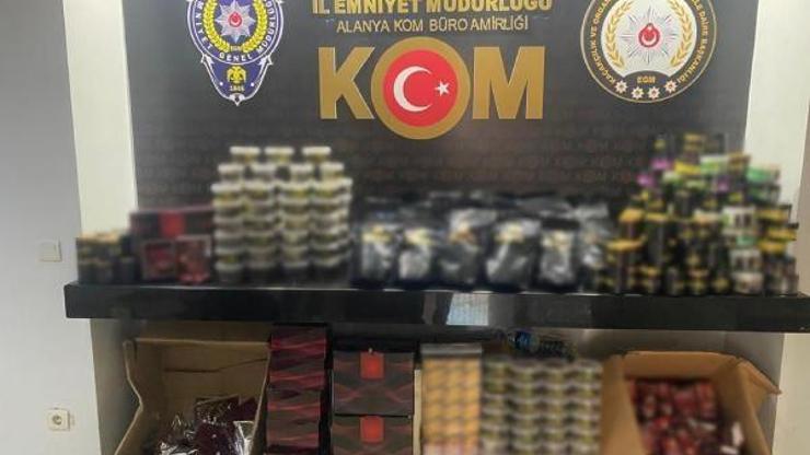 Antalya polisinden kaçakçılık operasyonu