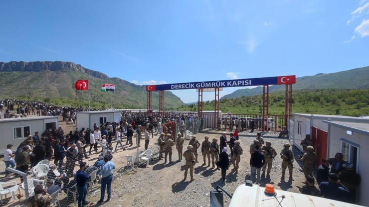 Umurlu Gümrük Kapısı ile Iraka giriş çıkışlar açıldı
