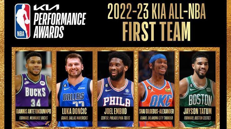 NBA’de yılın takımları belli oldu