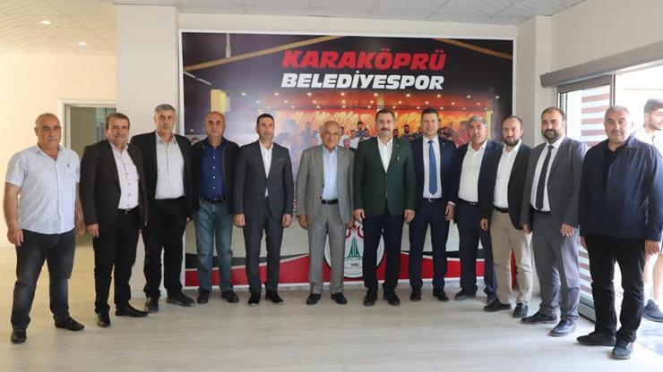 TFF Başkanı Büyükekşiden, Karbel Karaköprü Belediye Spora ziyaret