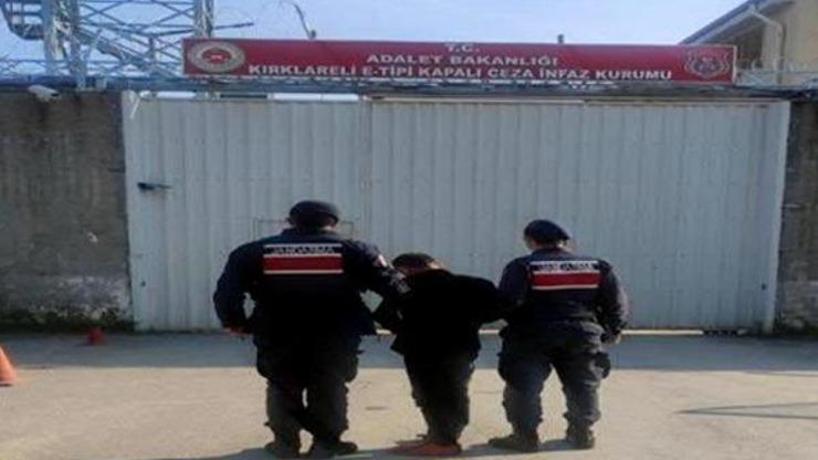 Kırklarelide 61 yıl hapis cezası bulunan hükümlü yakalandı