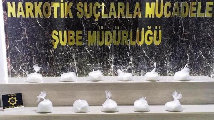 Tatvan’da 10 kilo 200 gram uyuşturucu ele geçirildi