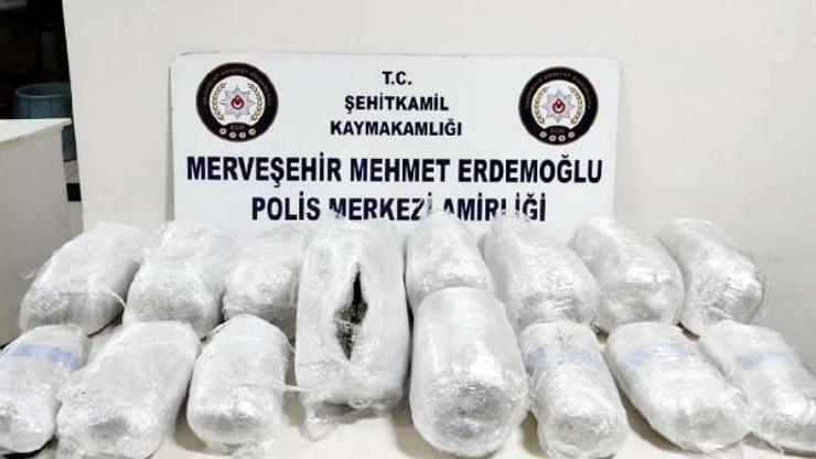 Gaziantepte uyuşturucu operasyonu