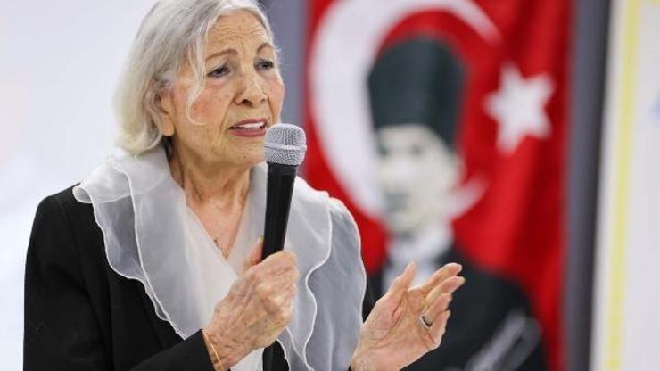 Atatürkün eşi Latife Hanımın kuzeni Suna Akatürk: Yarının Türkiyesi için kadınların güçlü olmalı