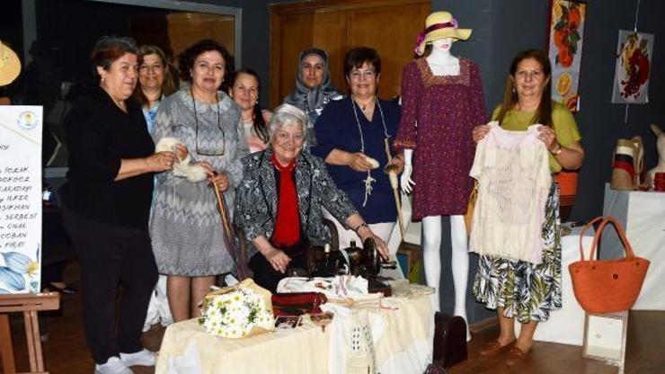Kursiyerlerden, İpin ve Kumaşın Sanat Yolculuğu sergisi