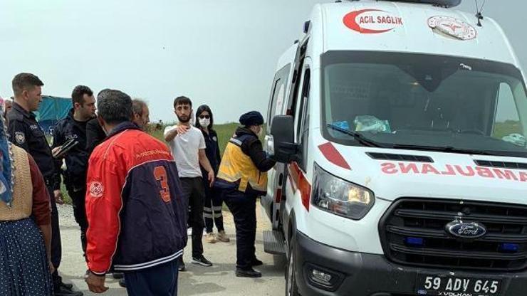 Çerkezköyde bıçaklı kavga: 1 yaralı