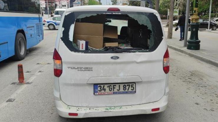 Kamyonete çarpan bisikletli yaralandı