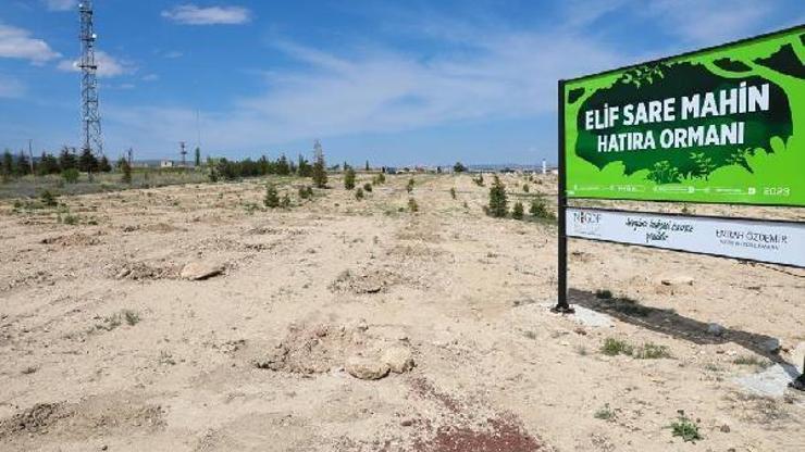 Niğde Belediyesi’nden SMA hastası için hatıra ormanı