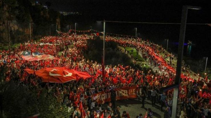 Antalyada 19 Mayıs coşkusu