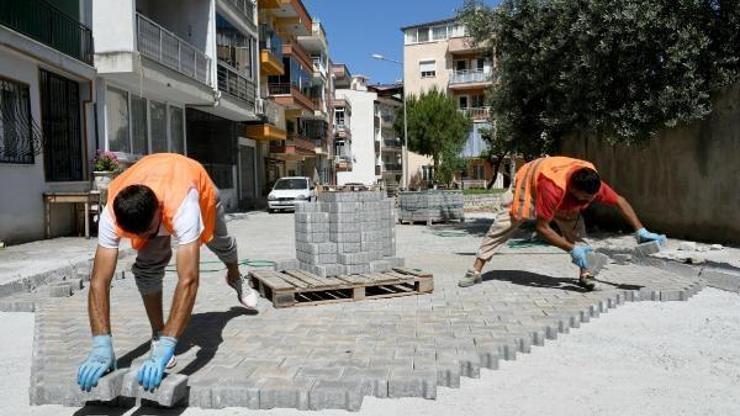 Davutlarda 15 sokak ve 5 cadde daha yenileniyor